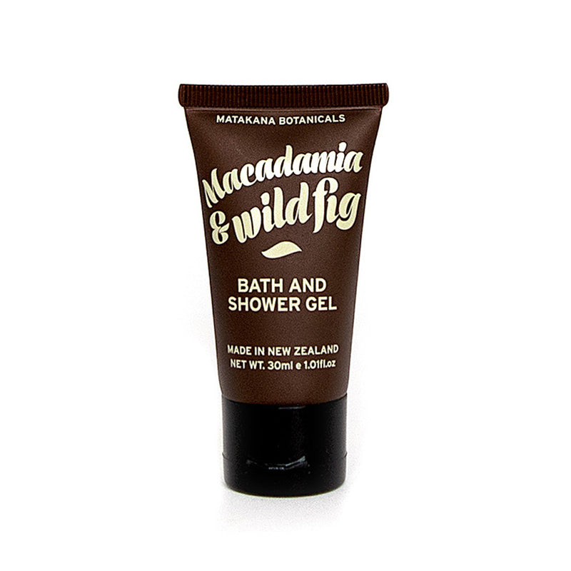 Macadamia and Wild Fig Bath and Shower Gel Travel Size