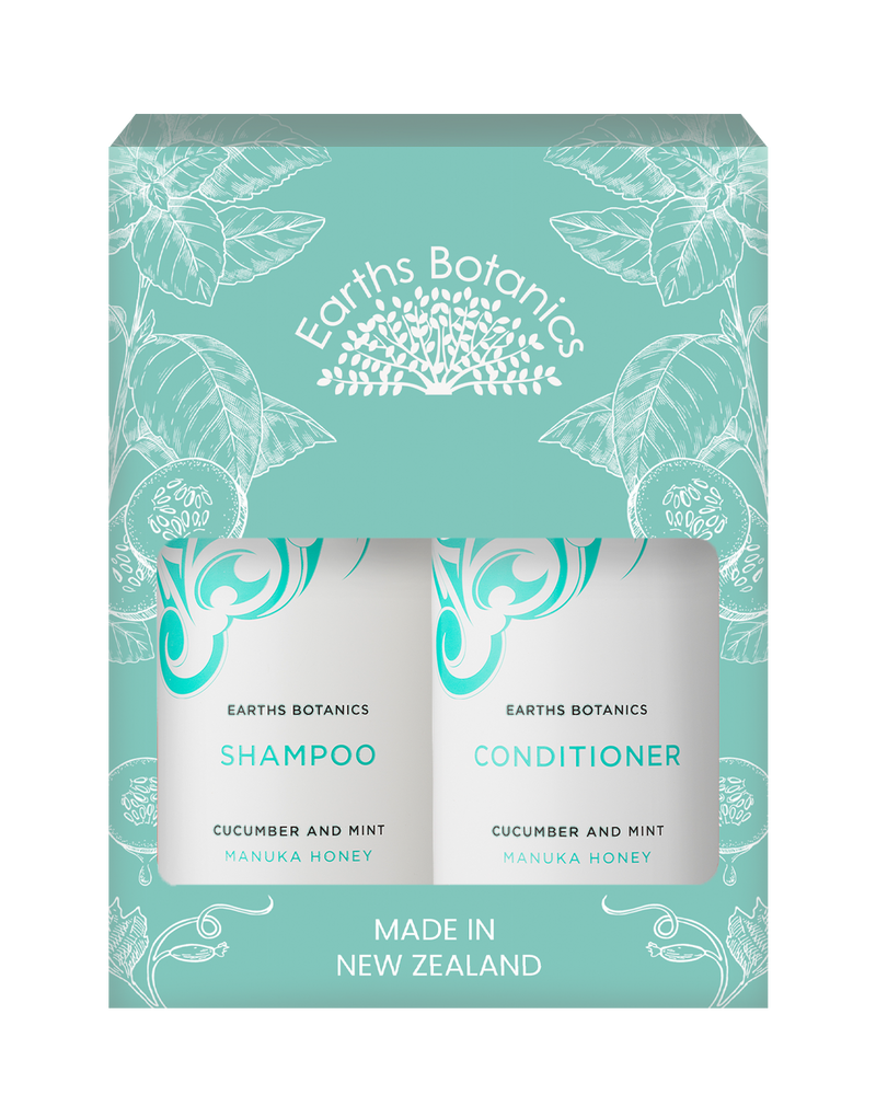 Cucumber and Mint Gift Pack - Shampoo and Conditioner