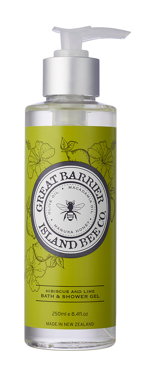 Hibiscus and Lime Bath and Shower Gel