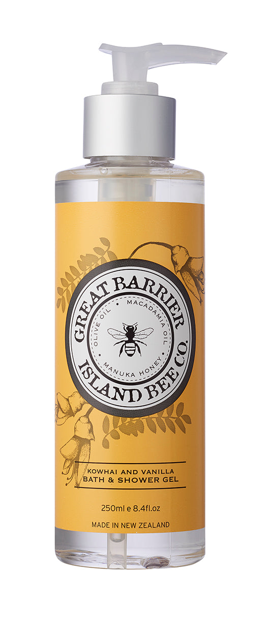Kowhai and Vanilla Bath and Shower Gel
